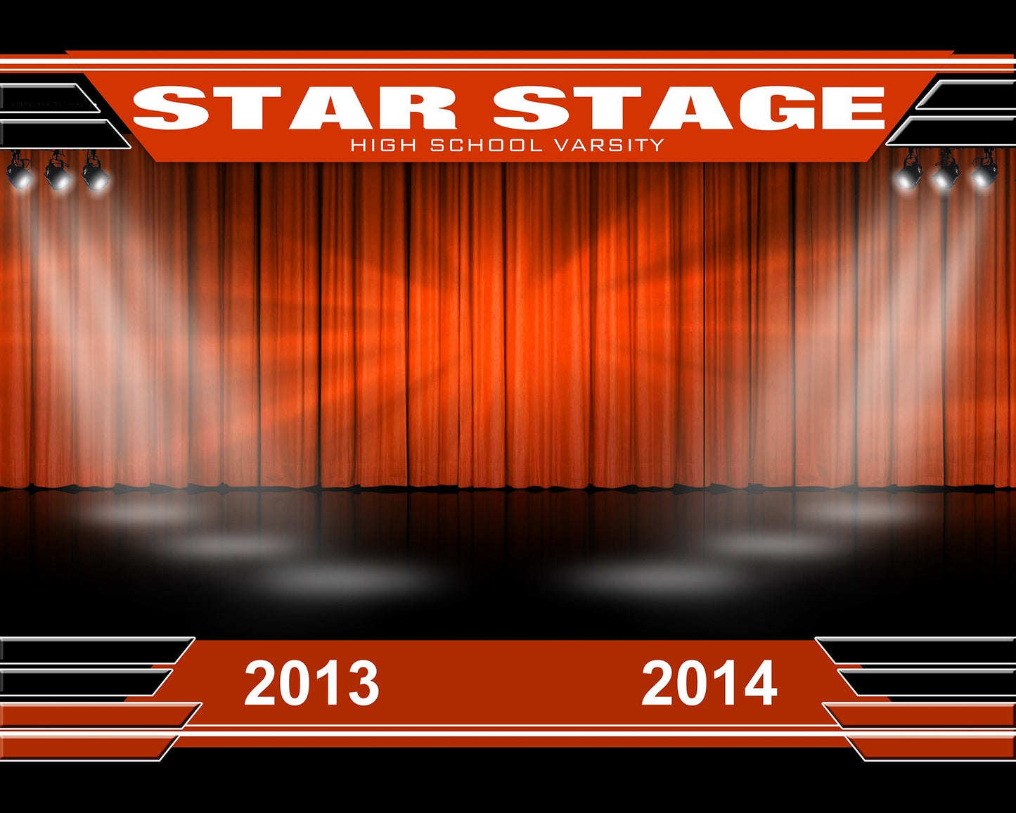 Star Stage v.2 - Xtreme Team-Photoshop Template - Photo Solutions