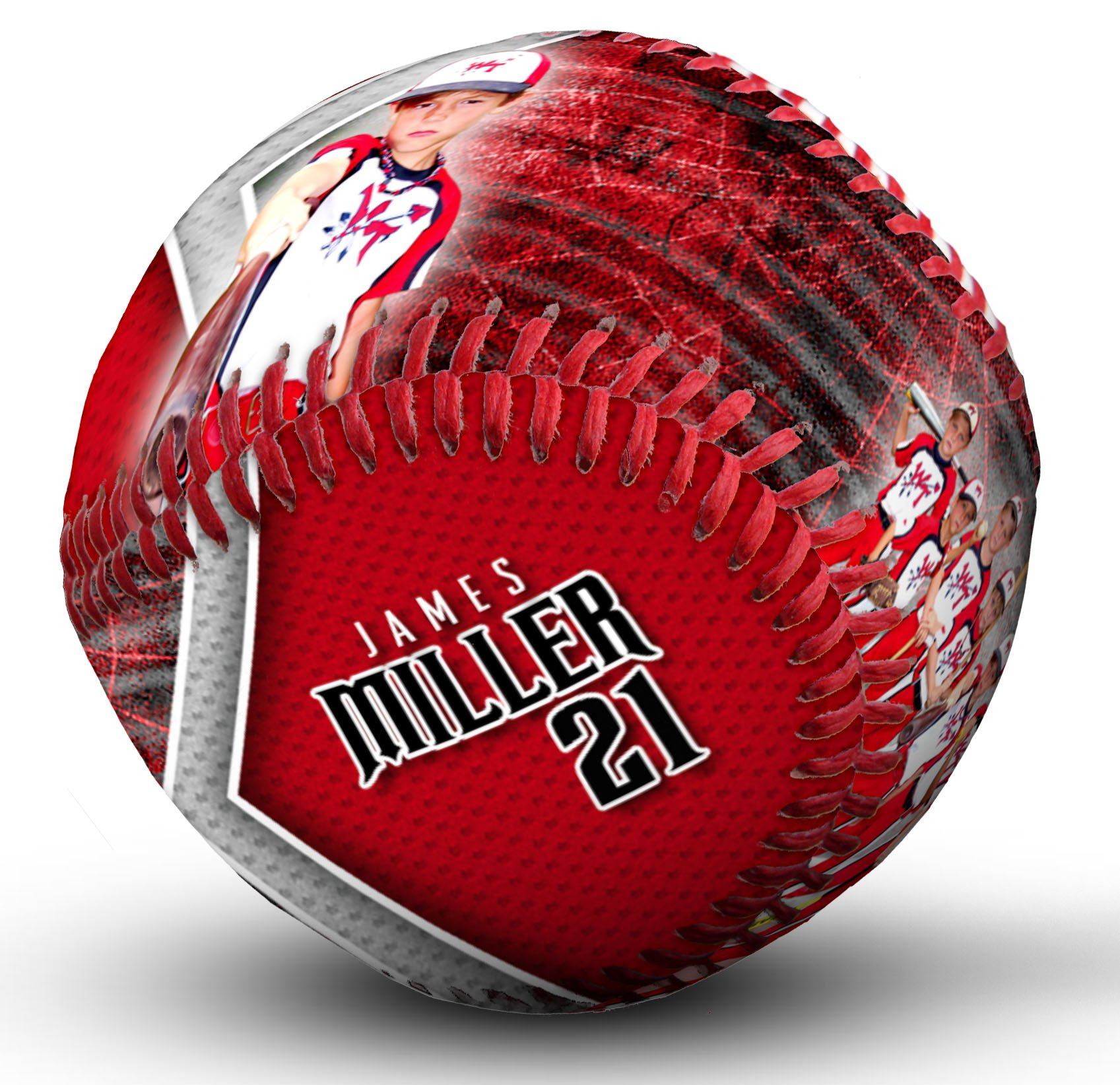 Steel Plate - V.1 - Baseball - Make-A-Ball Photoshop Template-Photoshop Template - PSMGraphix