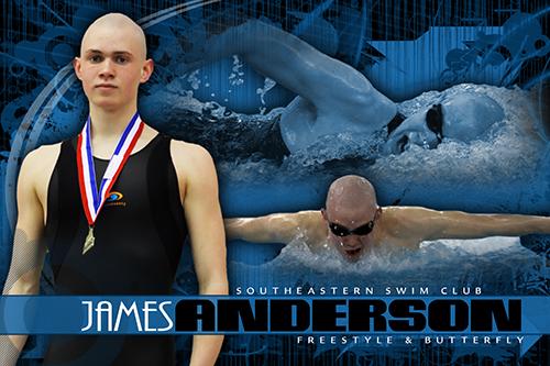 Swimming v.5 - Action Extraction Poster/Banner-Photoshop Template - Photo Solutions