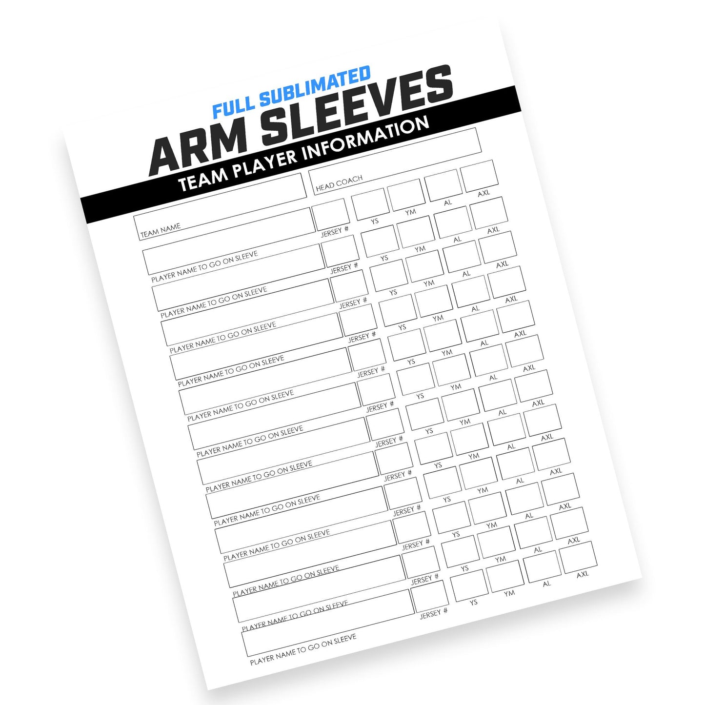 01 Arm Sleeve Marketing - FULL COLLECTION-Photoshop Template - PSMGraphix