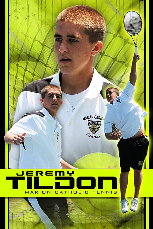 Tennis v.5 - Action Extraction Poster/Banner-Photoshop Template - Photo Solutions