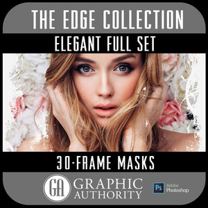 The EDGE Collection - ELEGANT - Full Collection - Frames-Photoshop Template - Graphic Authority