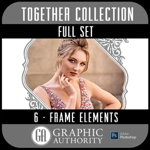 Together Full Collection - Full Set- 6 Frames-Photoshop Template - Graphic Authority