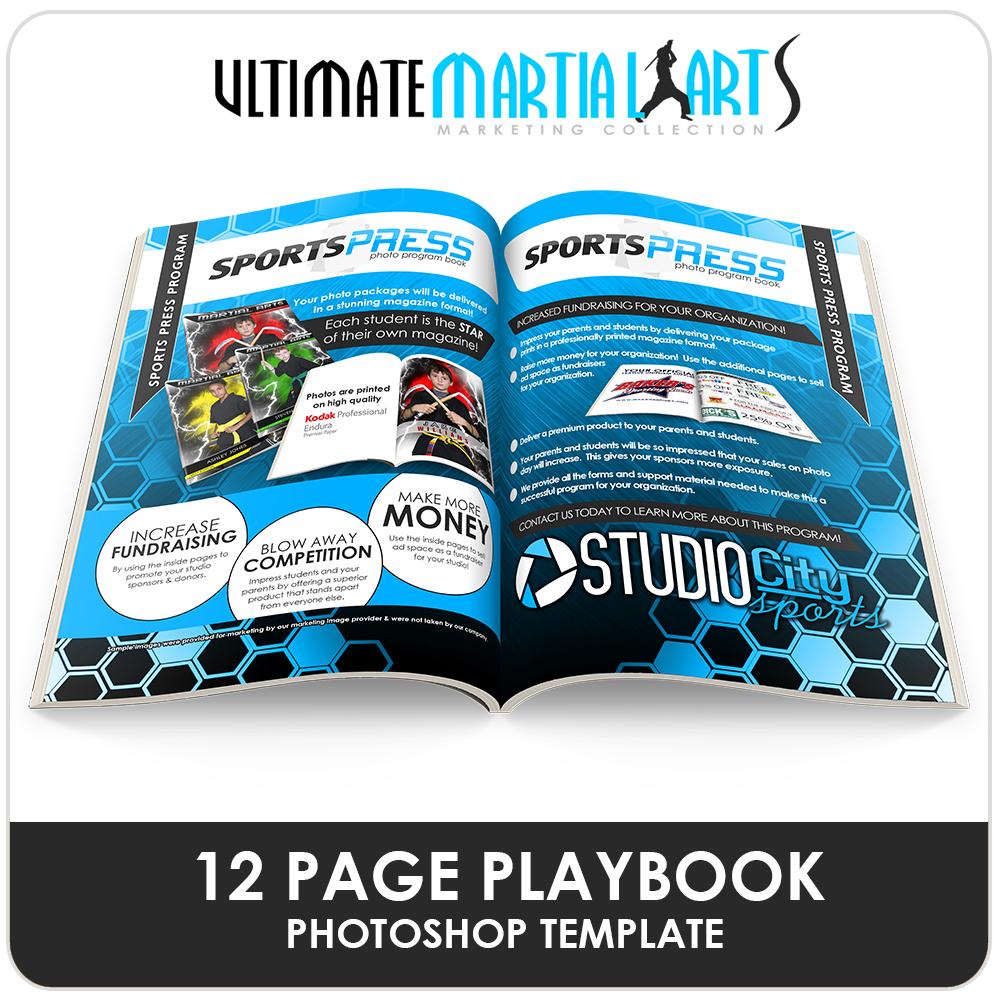 Photo Day Playbook - Ultimate Martial Arts Marketing-Photoshop Template - Photo Solutions