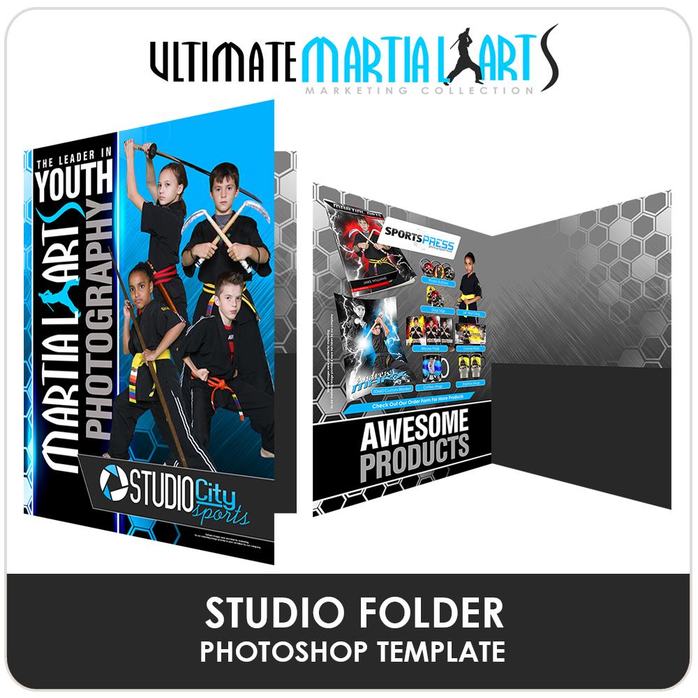Studio Folder - Ultimate Martial Arts Marketing-Photoshop Template - Photo Solutions