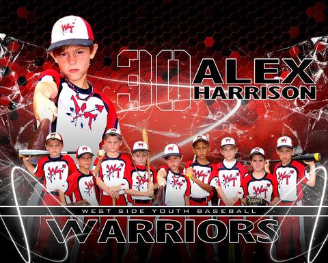 Honeycomb - V3 - H T&I Memory Mate Poster/Banner-Photoshop Template - Photo Solutions