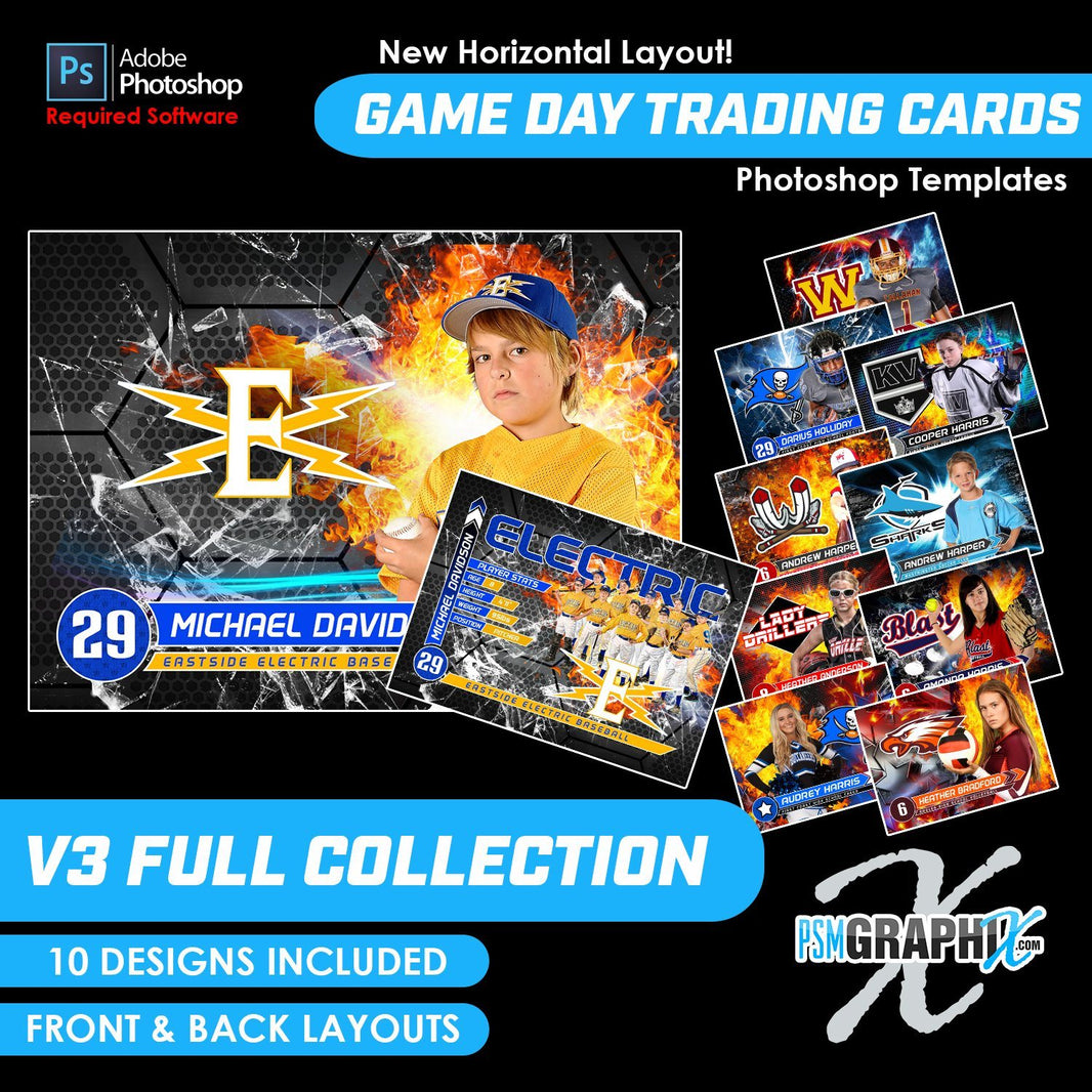 Trading Card Graphics Trading Card Designs – PSMGraphix