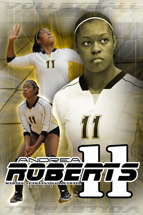 Volleyball v.5 - Action Extraction Poster/Banner-Photoshop Template - Photo Solutions