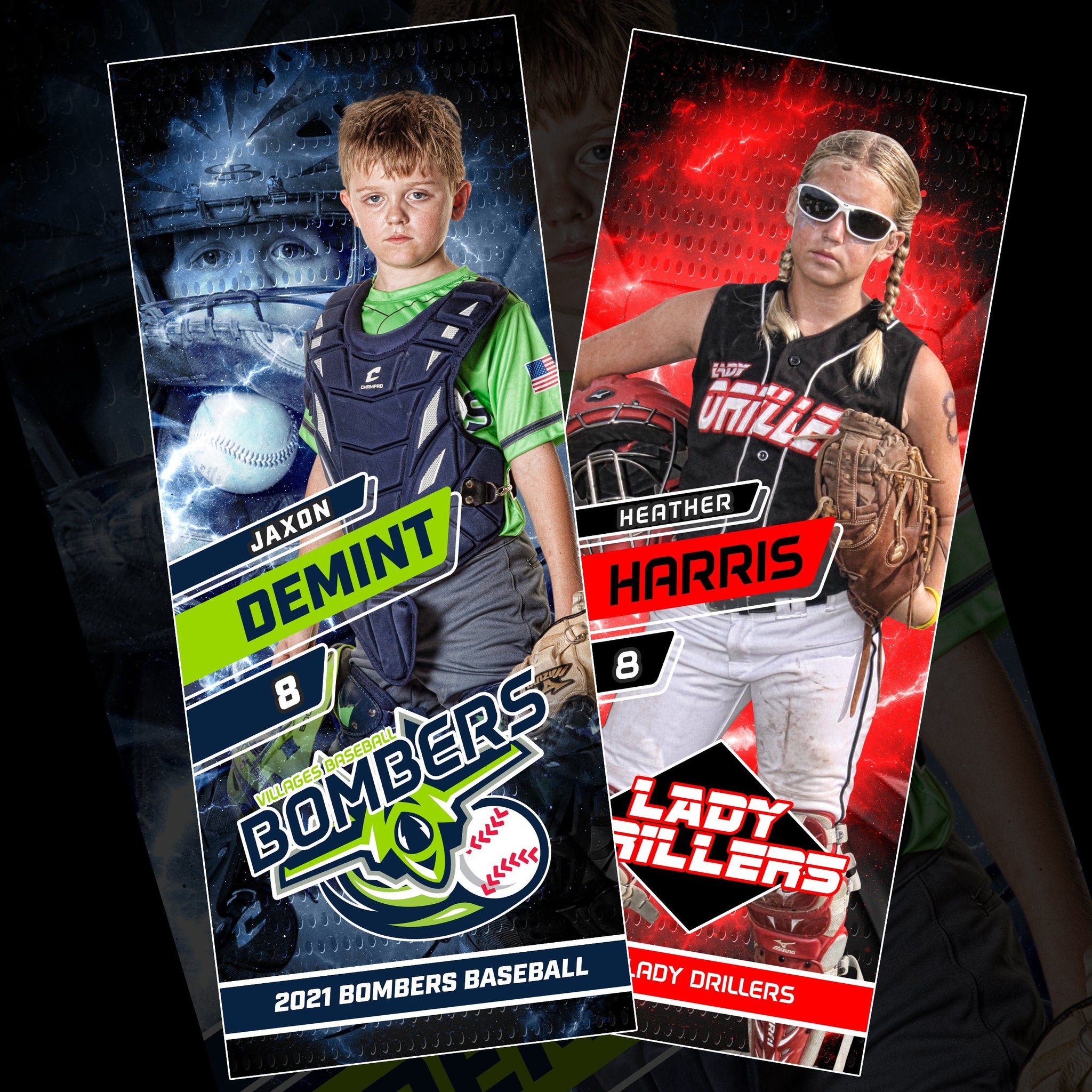 Bomber - Cinema Series Player Wall/Locker Banner & Poster Template-Photoshop Template - PSMGraphix