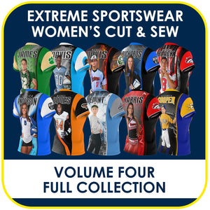 04 - Volume 4 - Women's Cut & Sew Extreme Sportswear Collection-Photoshop Template - PSMGraphix