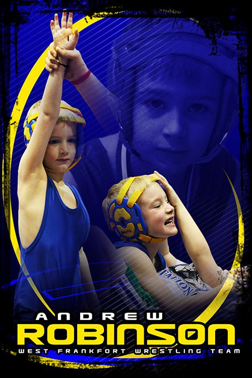 Wrestling v.5 - Action Extraction Poster/Banner-Photoshop Template - Photo Solutions