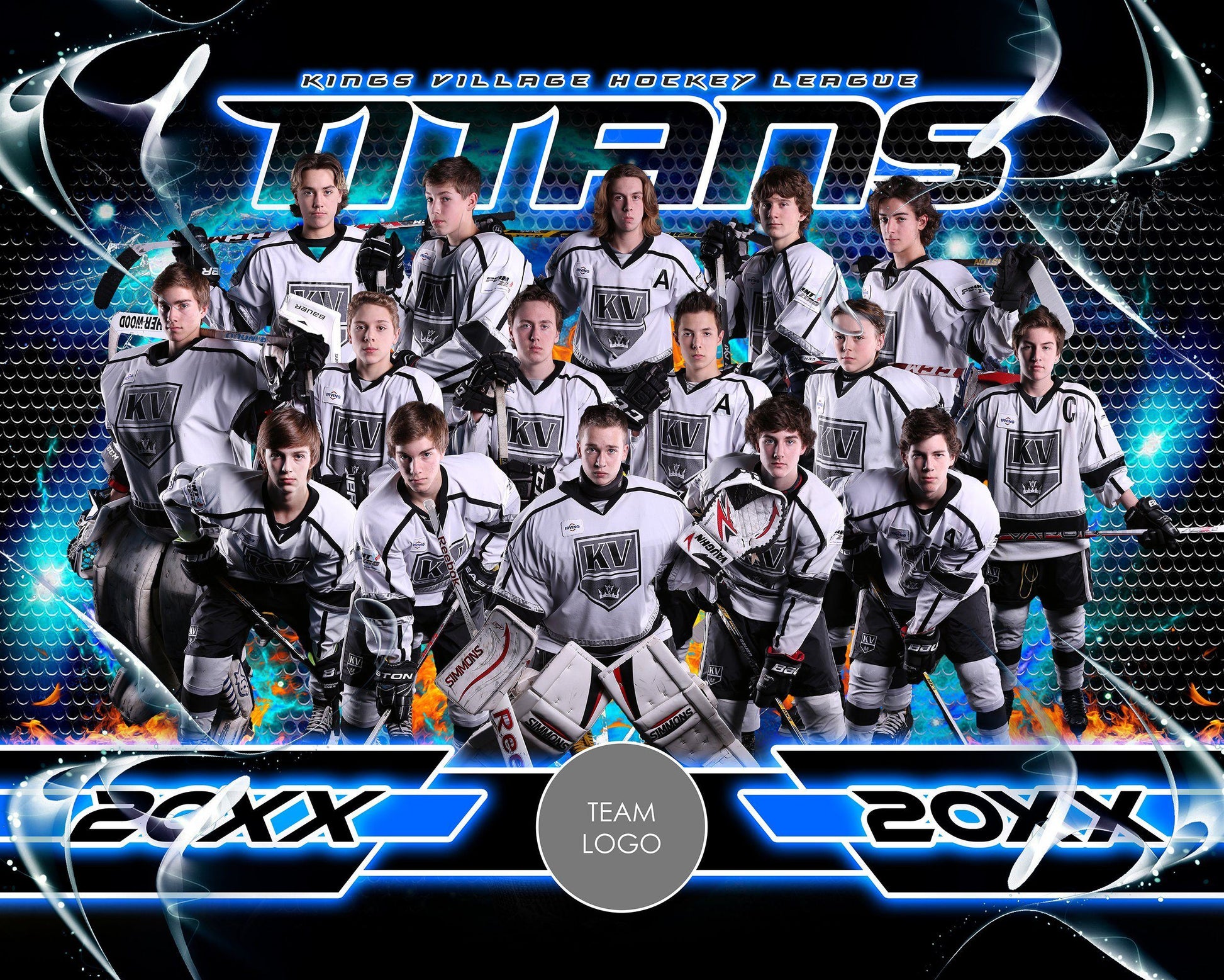 ICE v.3-2 - Xtreme Team Photoshop Template-Photoshop Template - Photo Solutions