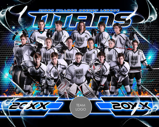 Ice v.3-2 - Xtreme Team Photoshop Template-Photoshop Template - Photo Solutions