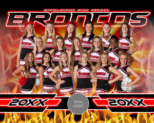 Burn v.1-2 - Xtreme Team Photoshop Template-Photoshop Template - Photo Solutions