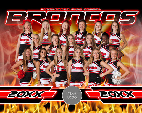 Burn v.1-2 - Xtreme Team Photoshop Template-Photoshop Template - Photo Solutions