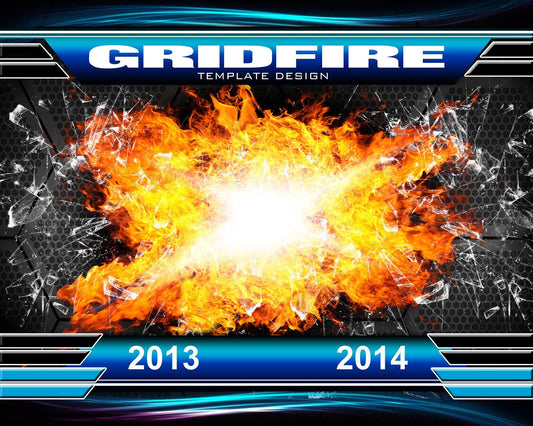 Grid Fire v.3 - Xtreme Team-Photoshop Template - Photo Solutions