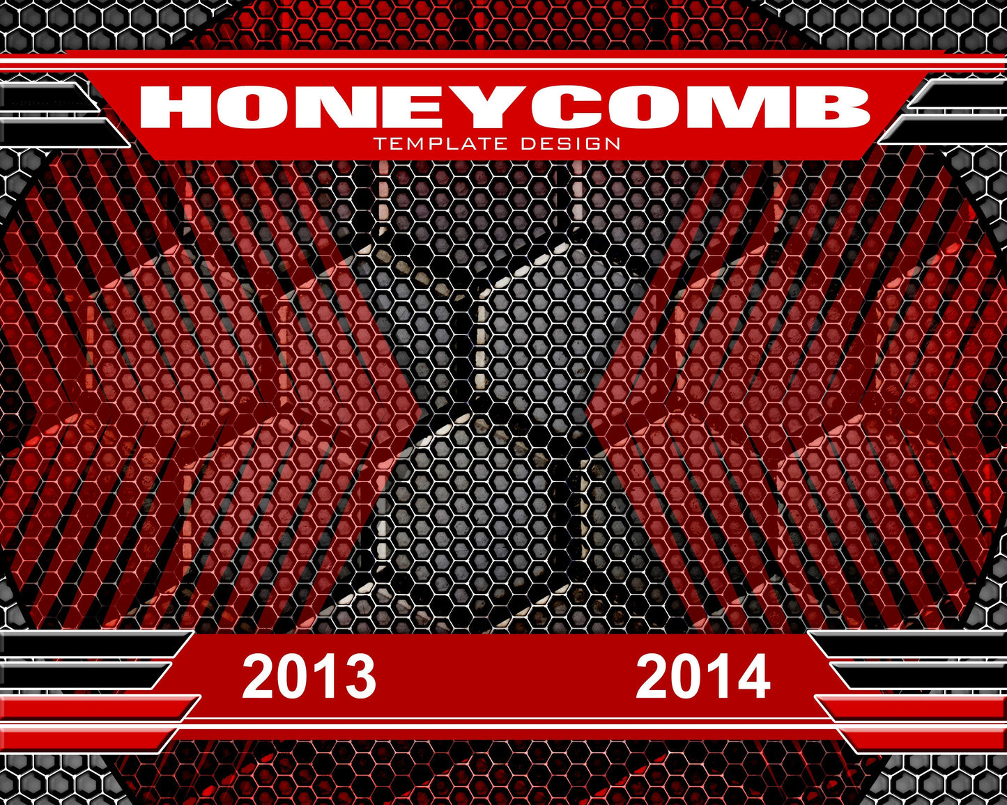 Honeycomb v.1 - Xtreme Team-Photoshop Template - Photo Solutions