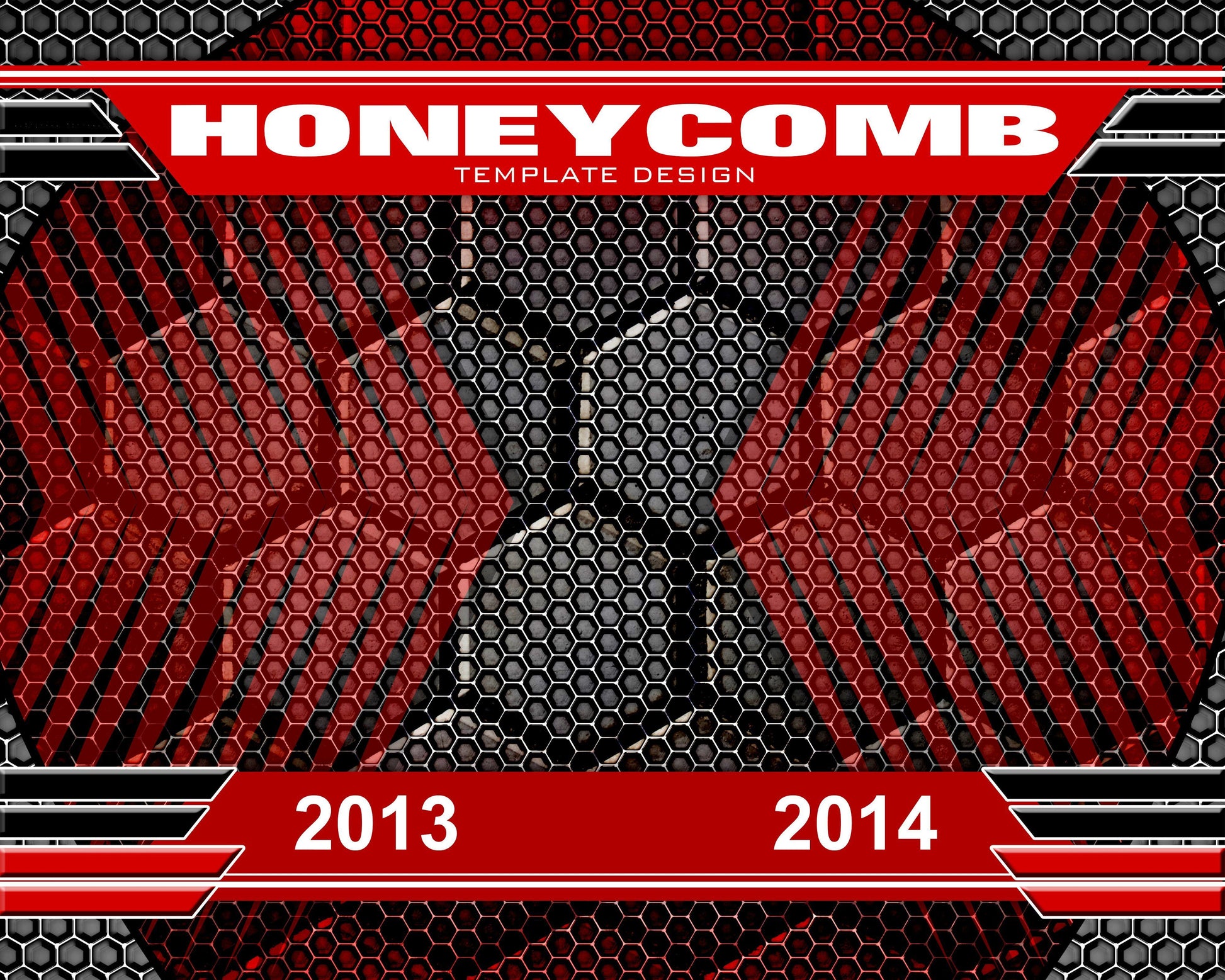 Honeycomb v.1 - Xtreme Team-Photoshop Template - Photo Solutions