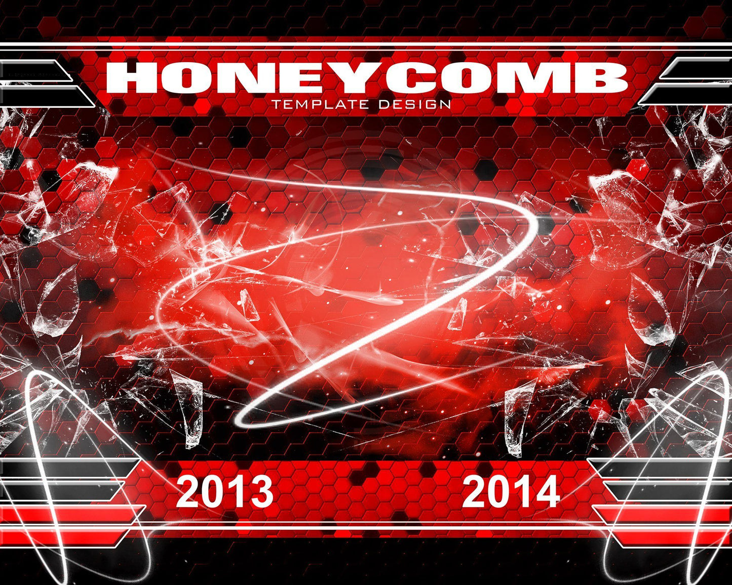 Honeycomb v.3 - Xtreme Team-Photoshop Template - Photo Solutions