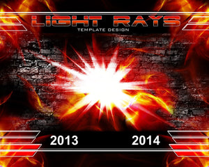 Light Rays v.3 - Xtreme Team-Photoshop Template - Photo Solutions