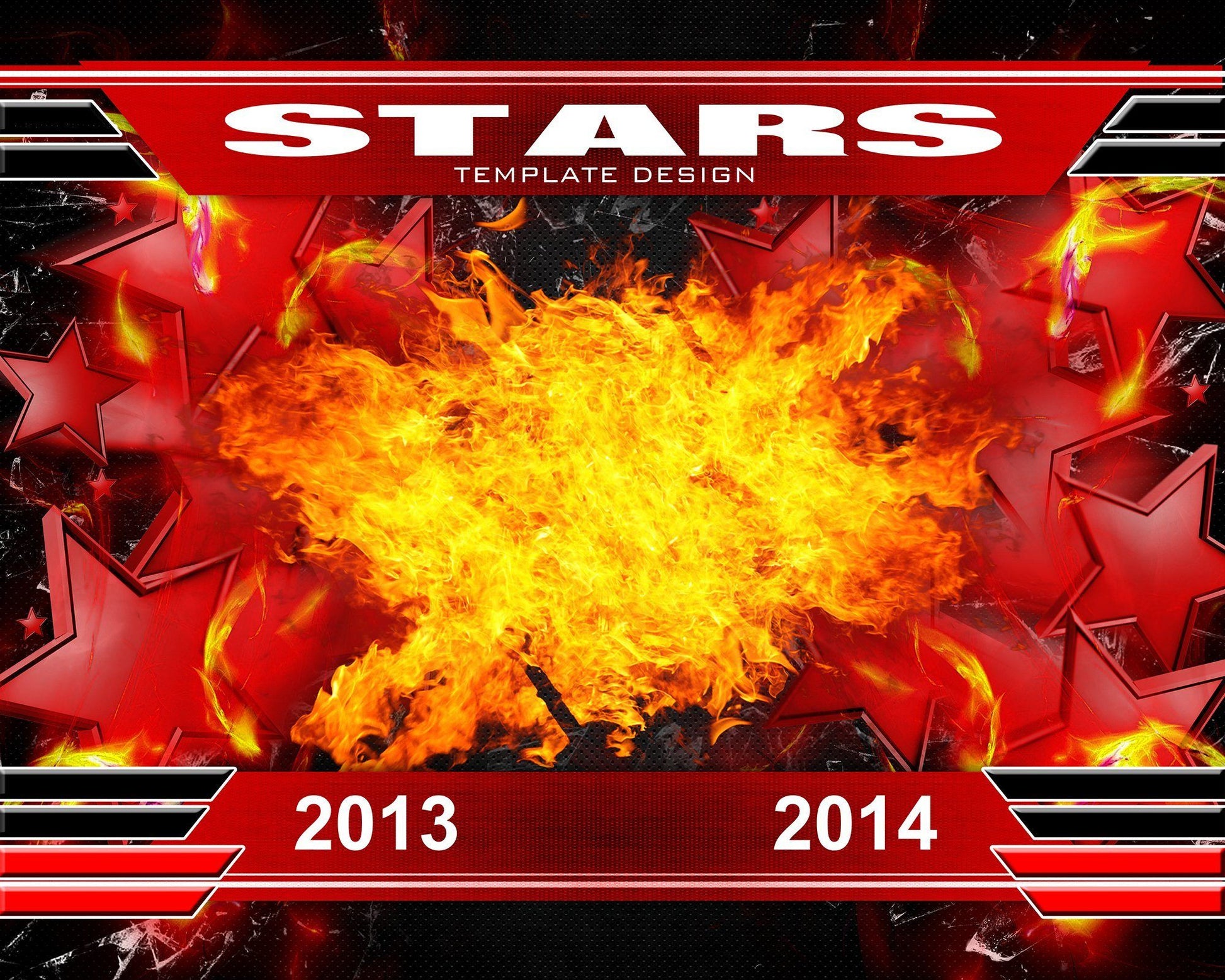 Stars v.3 - Xtreme Team-Photoshop Template - Photo Solutions