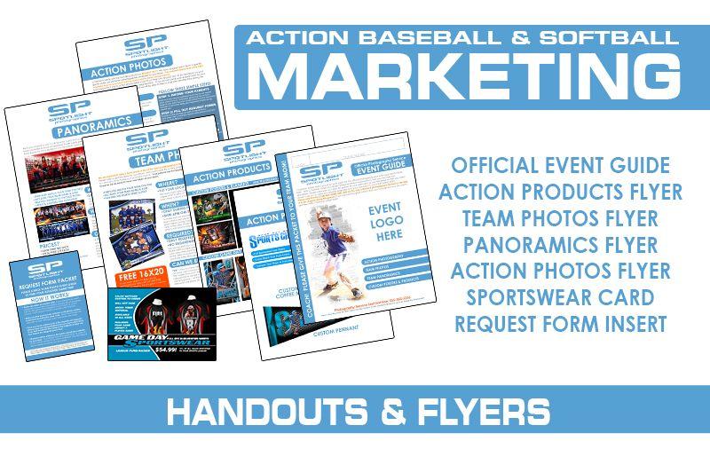 Action Sports Marketing Kit - Baseball/Softball-Photoshop Template - Photo Solutions