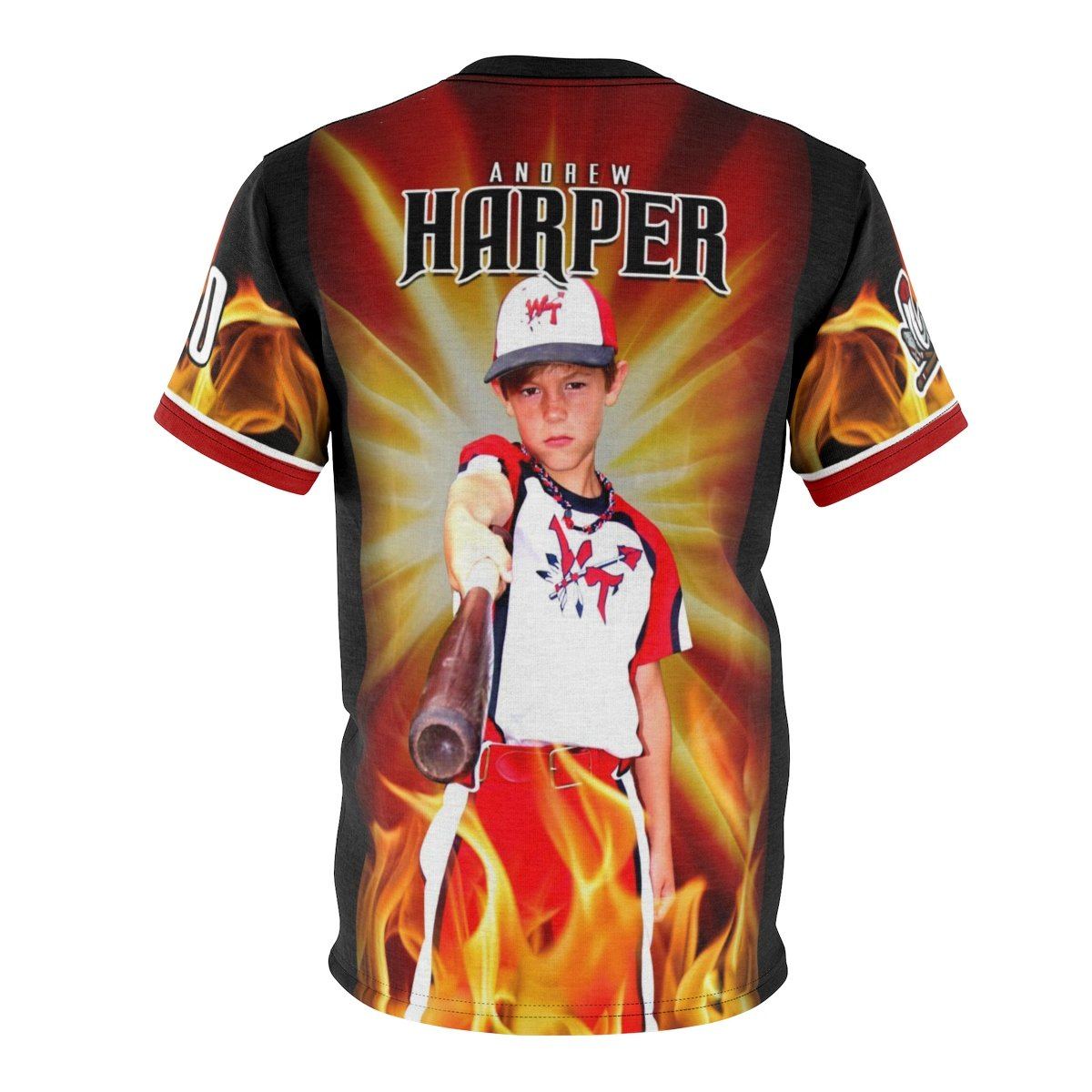 Burn - V.1 - Extreme Sportswear Cut & Sew Shirt Template-Photoshop Template - Photo Solutions