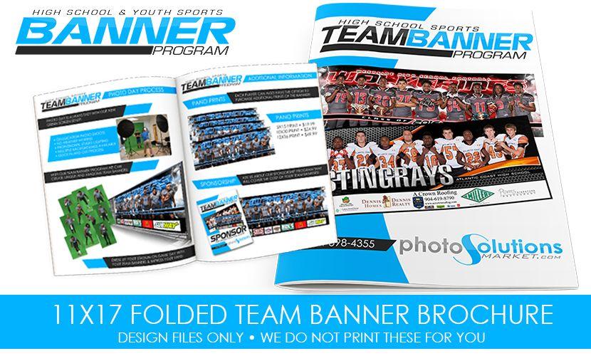 Game Day Banner & Team Marketing Kit-Photoshop Template - Photo Solutions