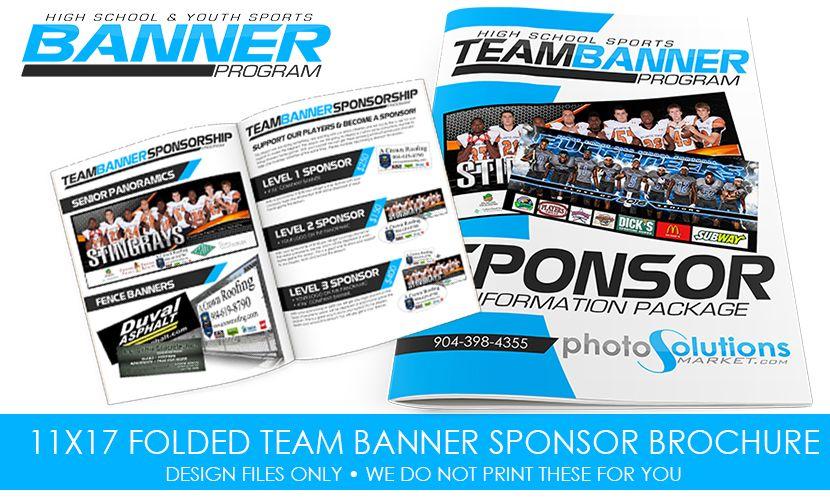 Game Day Banner & Team Marketing Kit-Photoshop Template - Photo Solutions