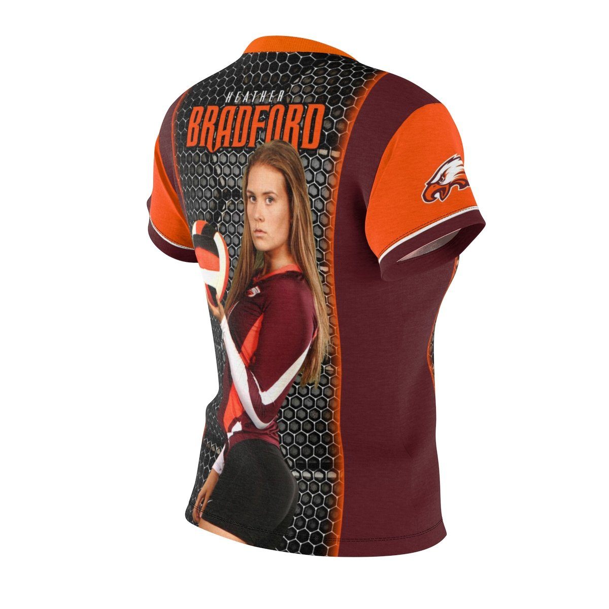Honeycomb - V.1 - Extreme Sportswear Women's Cut & Sew Template-Photoshop Template - Photo Solutions