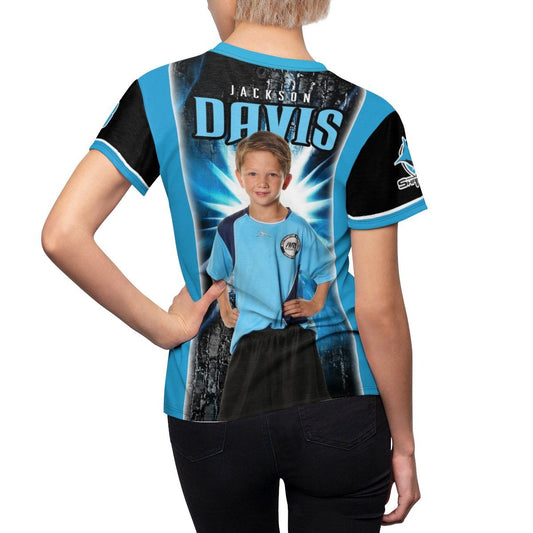 Light Rays - V.3 - Extreme Sportswear Women's Cut & Sew Template-Photoshop Template - Photo Solutions