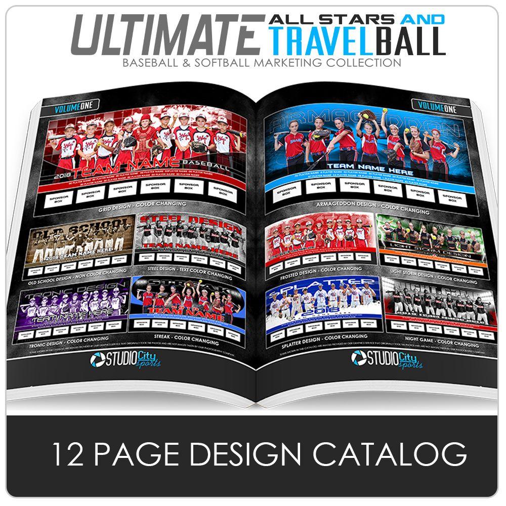Ultimate All Star & Travel Ball Marketing Collection-Photoshop Template - Photo Solutions
