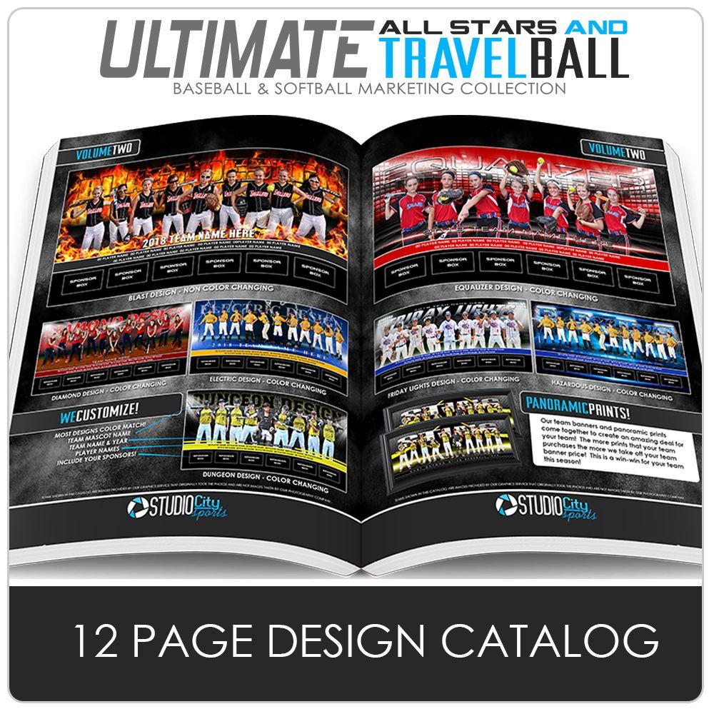 Ultimate All Star & Travel Ball Marketing Collection-Photoshop Template - Photo Solutions