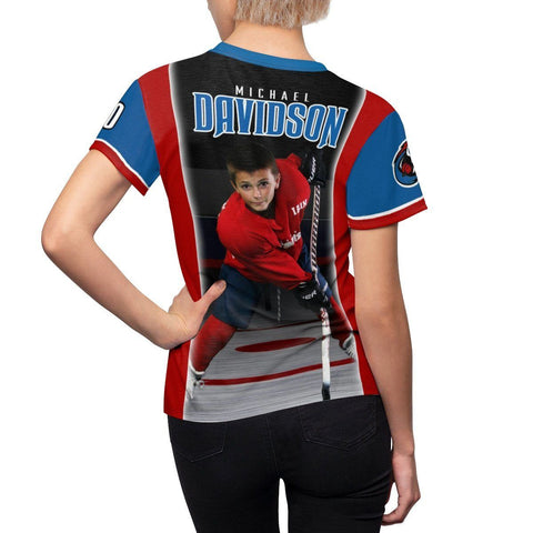 Face Off - V.2 - Extreme Sportswear Women's Cut & Sew Template-Photoshop Template - Photo Solutions