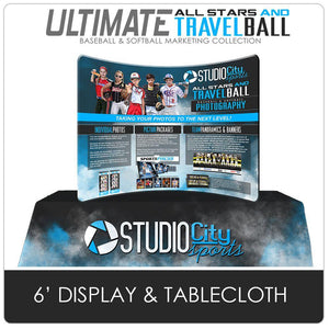 Table Cloth & Display - Ultimate All-Star & Travel Ball Marketing-Photoshop Template - Photo Solutions