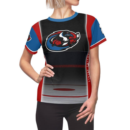 Face Off - V.2 - Extreme Sportswear Women's Cut & Sew Template-Photoshop Template - Photo Solutions