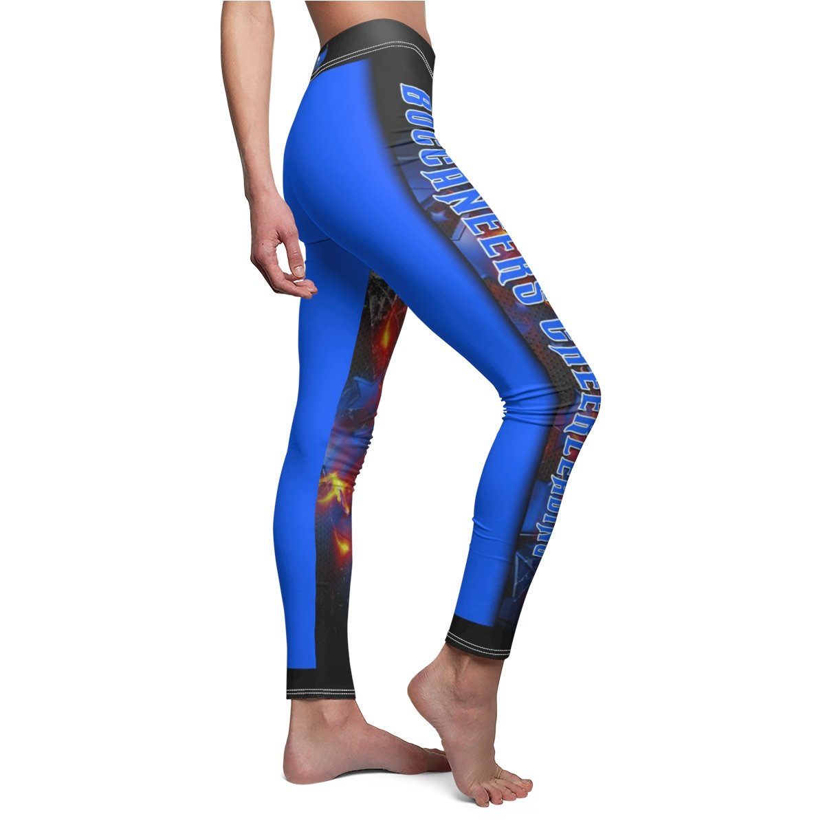 Stars - V.3 - Extreme Sportswear Cut & Sew Leggings Template-Photoshop Template - Photo Solutions