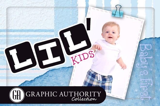 Lil' Kids - Full Collection-Photoshop Template - Graphic Authority