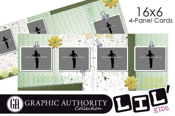 Lil' Kids - Full Collection-Photoshop Template - Graphic Authority