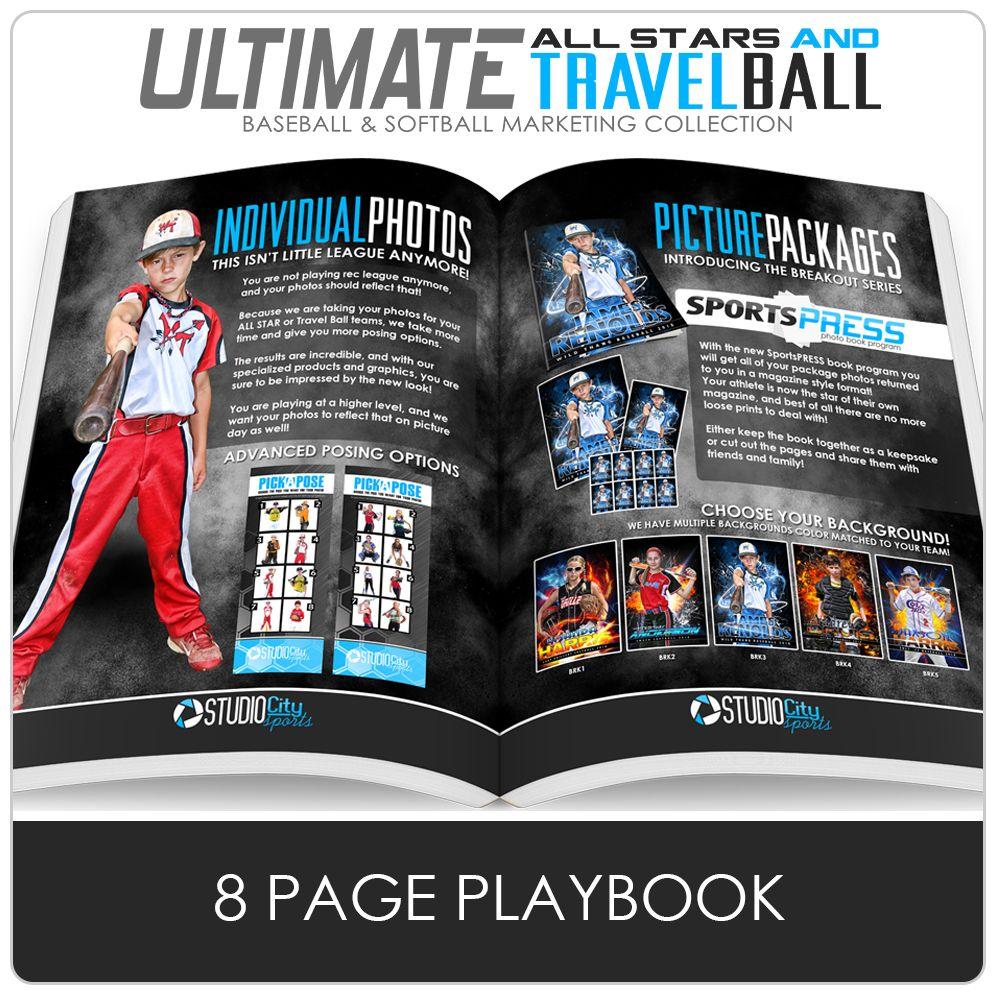 Ultimate All Star & Travel Ball Marketing Collection-Photoshop Template - Photo Solutions