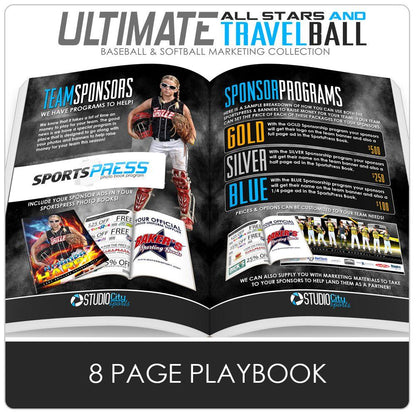 Ultimate All Star & Travel Ball Marketing Collection-Photoshop Template - Photo Solutions