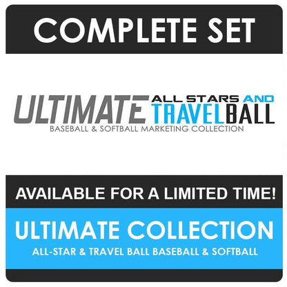 Ultimate All Star & Travel Ball Marketing Collection-Photoshop Template - Photo Solutions