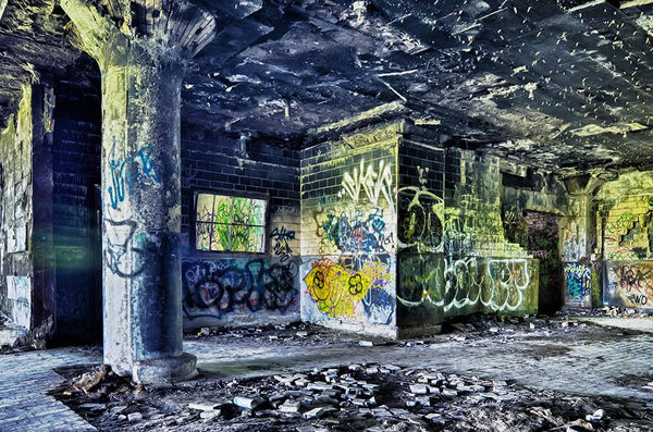 Urban Grunge - Backgrounds - Full Collection-Photoshop Template - Graphic Authority